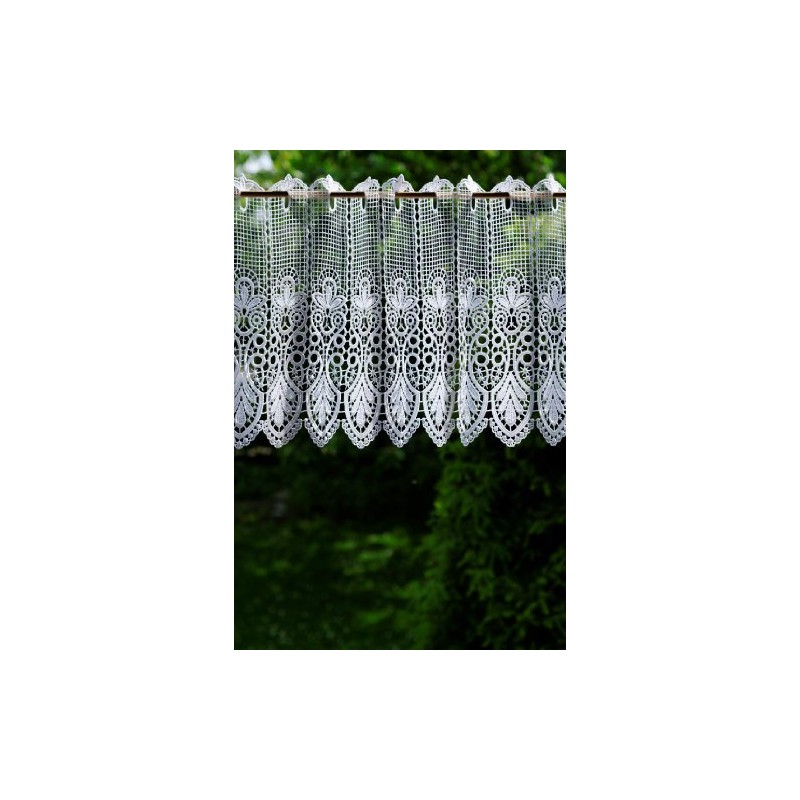 Plauener Spitze by Modespitze 68450_112_w Short Curtain with Plauener Spitze