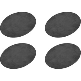 MECCANIXITY Codo Rodilla Termoadhesivo Tela Parches Reparación Parches Ovalados Gris para Ropa Reparación Artesanías Reparación Kit Mochila Zapatos Decoración Paquete de 4