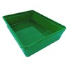 Instrument tray – 19cm x 14cm x 5.5cm. polypropylene (Green)