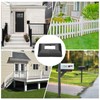 uxcell 4Pcs Post Base Cover, 4.25"x3" (Internal Size 1.25"x2") PVC
