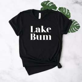 Lake Life Shirt - Lake Bum Shirts - Lake Shirt - Summer Shirt - Lake Hair Don't Care - Lake Tee - Life Is Better Lake - Softstyle Unisex Tee