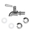 BTSKY 2 Pack Stainless Steel Beverage Dispenser Replacement Spigot Fits