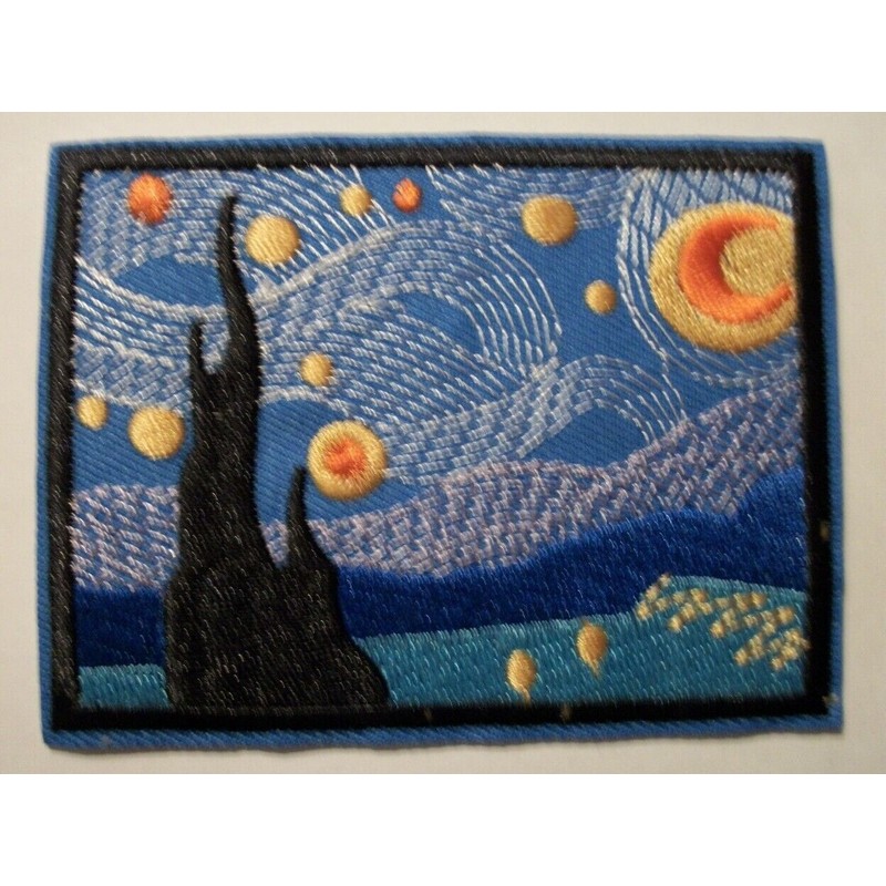 Starry Night~Vincent Van Gogh~Embroider