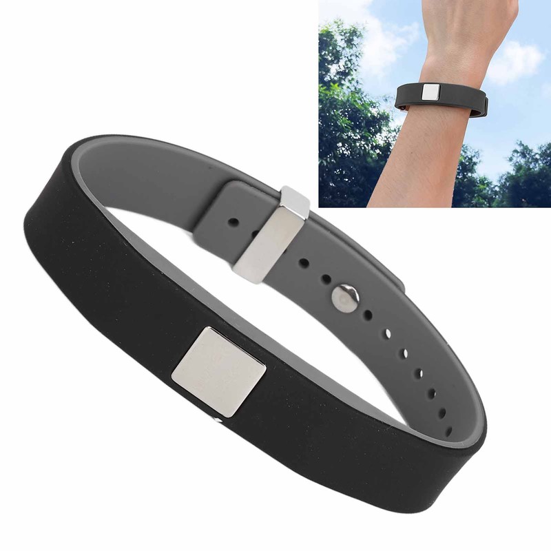 Anti Fatigue Sports Bracelet Adjustable Size Anti Static Negative Ion