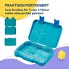 schmatzfatz Junior Children's Lunch Box, Bento Box with Variable Compartments