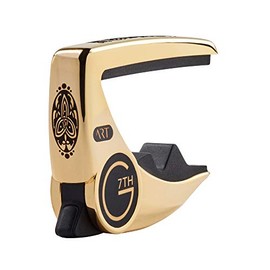 G7th 6 String Guitar Capo, Ambidextrous, Gold, 63g/2.2oz. Low profile and non-intrusive (G7P3CELTICGD)