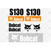 Aftermarket Fits Bobcat S130 Skid Steer Set Vinyl Decal Sticker Graphics