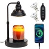 Candle Warmer Lamp,Candle Lamp,Candle Warming Lamp with Timer Dimmer -