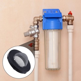 HINZIC 8pcs Stainless Steel Hose Filter Washers, Inlet Hose Screen Hose Washer Fittings Repair Kit for 3/4 Inch Garden Hose Connector and 5/8" Washing Machine