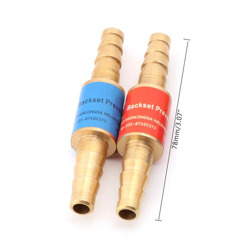 Ocobudbxw 2pcs Pipe Flashback Arrestors Of Acetylene Liquefied Gas Propane