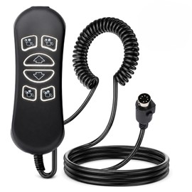 HSW306 Lift Chair Remote Replacement 6 Button 7 Pin USB Charging