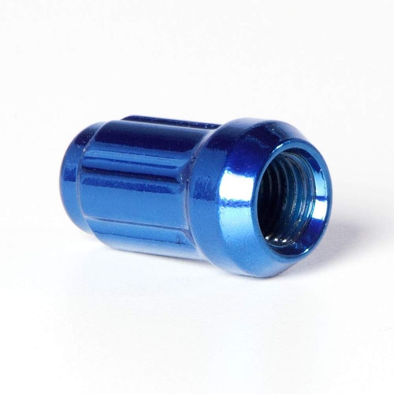 Circuit Performance Spline Drive Tuner Acorn Lug Nuts Blue 12x1.5
