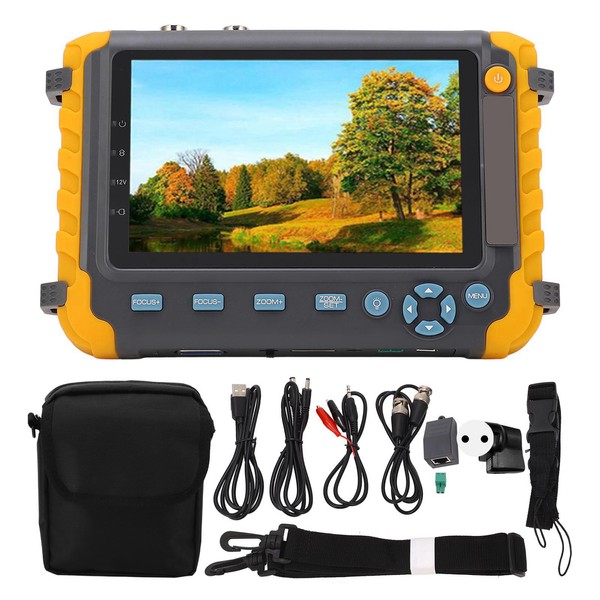 CCTV Camera Tester 8MP 5 Inch Screen VGA HD Multimedia