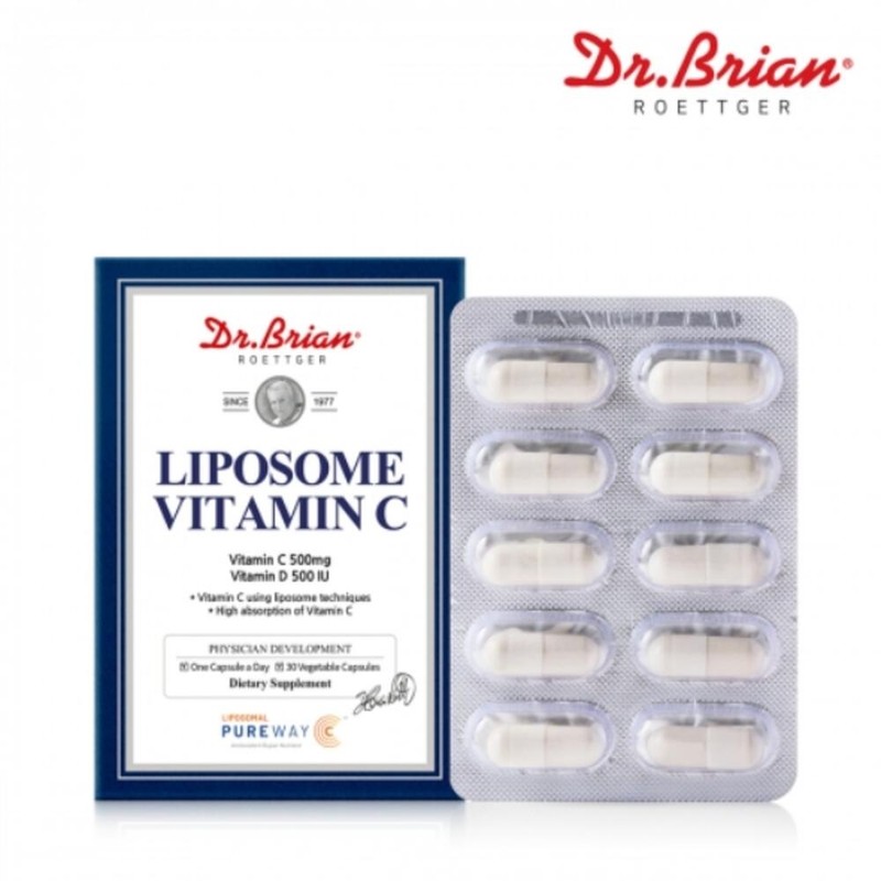 Liposomal Vitamin C Immune Vitamin Antioxidant Skin Health Cell Nutrition