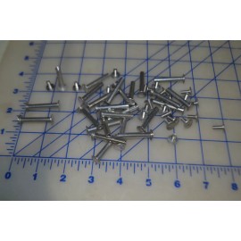 unbranded *aluminum screw 1 1/4" thick binding spine lot of 50 stud binder note book