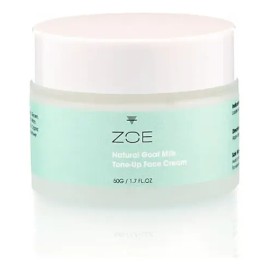 Zoe Skincare - Crema Facial De Leche De Cabra Natural - Hidr                                                                                          