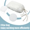 Shappy 20 Pieces Compost Tea Bag Pump Strainer Mesh Filter