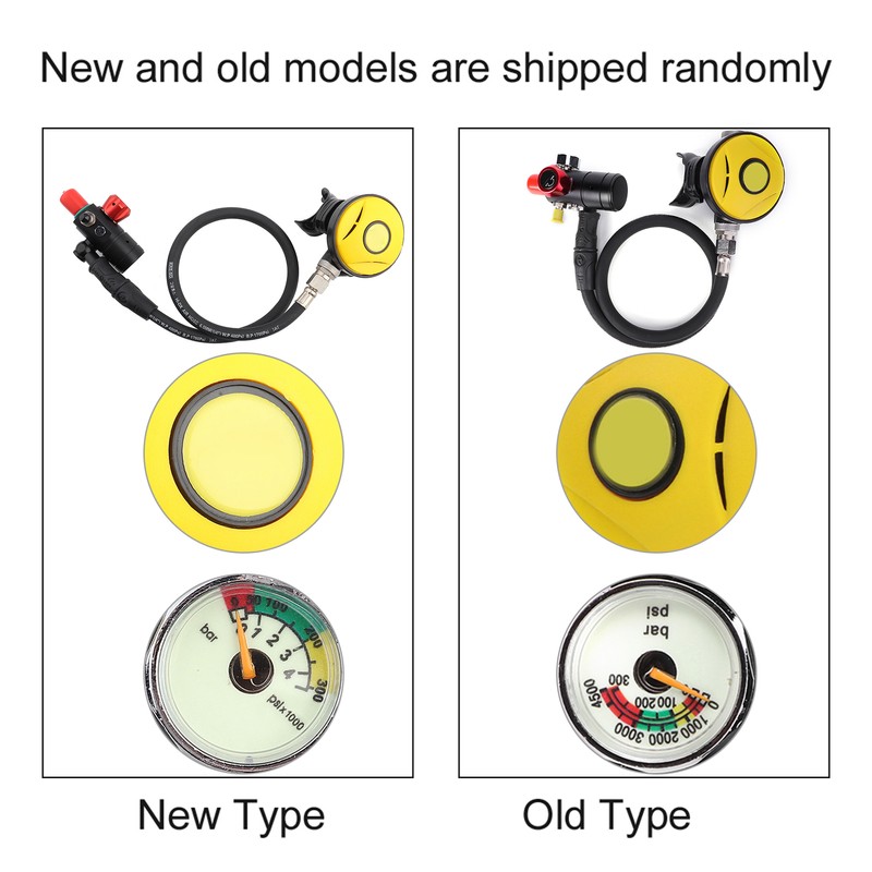Breathing Scuba Valve Aluminum Alloy S400 Snorkeling Dive Equipment