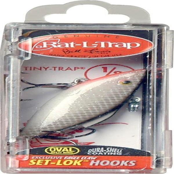 Rat-L-Trap Lures 1/8-Ounce Tiny Trap (Diamond Dust)