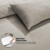 LYMA Bedding Duvet Cover Set Single Abstract Embossed, OEKO-TEX Certified,