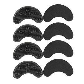 10 PCS Rubber Sole Heel Savers Toe Plates Taps DIY Glue on Shoe Repair Pads
