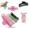 Pinzas Para Cabello Garra Fuerte 4pcs Antideslizantes