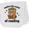 inktastic Book Quote Explore The World of Reading Baby Burp