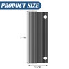 CroBlissful 4 Sets Hinge Leaf for Screen Doors Gray Upper