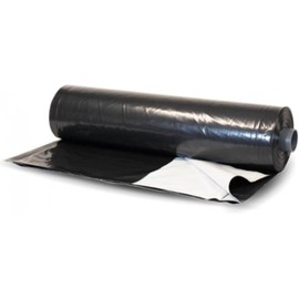 Farm Plastic Supply - Black/White Plastic Sheeting - 6 mil - Thick Plastic Sheeting, Polyethylene Drop Cloth Tarp Vapor Barrier, Painting Drop Plastic, Home Improvement, or Construction (10' x 100')