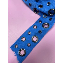 Unbranded  Blue 2 Inch Width Eyelet Tape