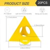 Wilsonzin 20 Pieces Pyramid Stand, Cone Painting Stand, Mini Cone
