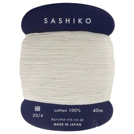 Daruma Sashiko #202 - Filo sottile, 40 m