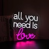 Gdbkabf All You Need is Love Neon Sign, Neon Signs