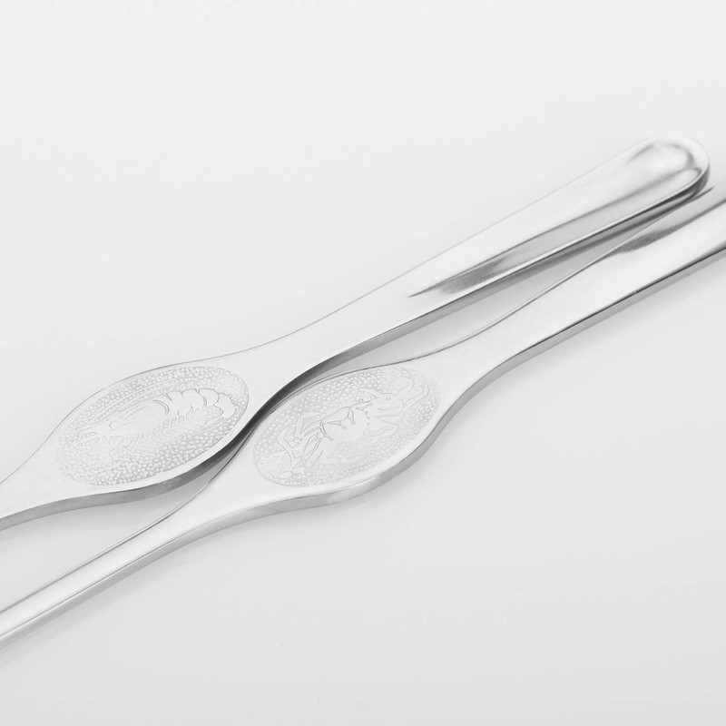 Westmark Hummergabel-Set, 2tlg., mit je 2 spitzen Zinken, Länge: 18,5