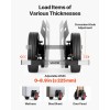 Drywall Mover Dolly 10 Inch Rubber Wheels Adjustable Clamp Panel