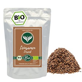 Azafran Azafran BIO Leinsamen braun ganz, braune Leinsaat, Leinsamenk?rner (auch Flachssaat) 1kg