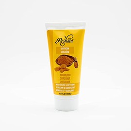 Reshma Beauty- Loción de cúrcuma | Loción facial y corporal para pieles normales a secas | Con extracto de cúrcuma, humectante