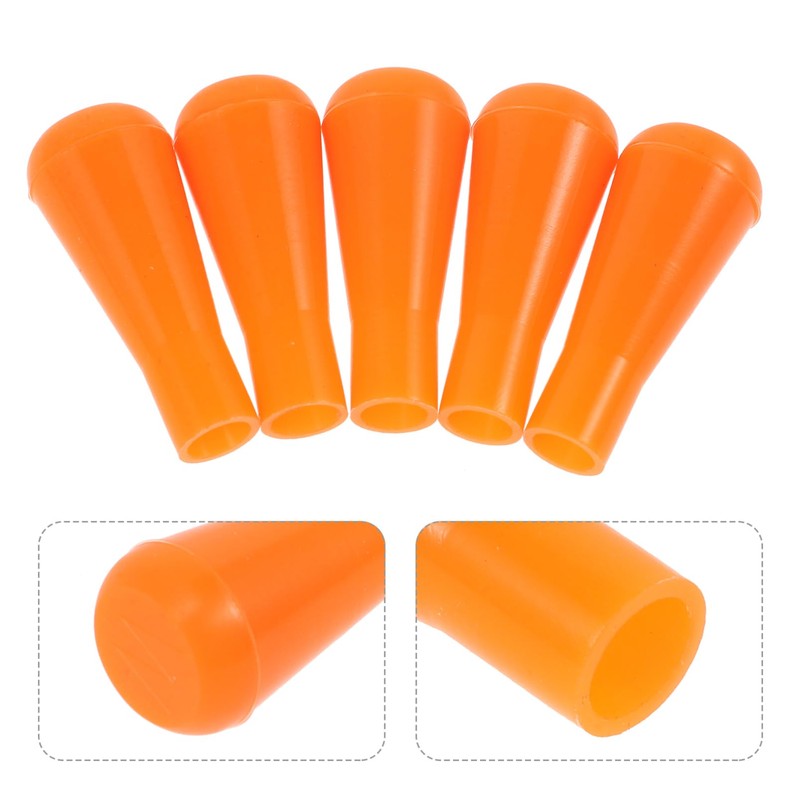 WOONEKY 10pcs Soft Arrow Tips Replacements Archery Arrowheads Lightweight Portable