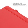 A5 Lined Notebook Portable PU Leather Hardcover Notebook with Elastic