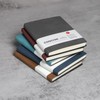 Notebook A6 Lined Leather Pack of 6 Hardcover Notebooks Thick