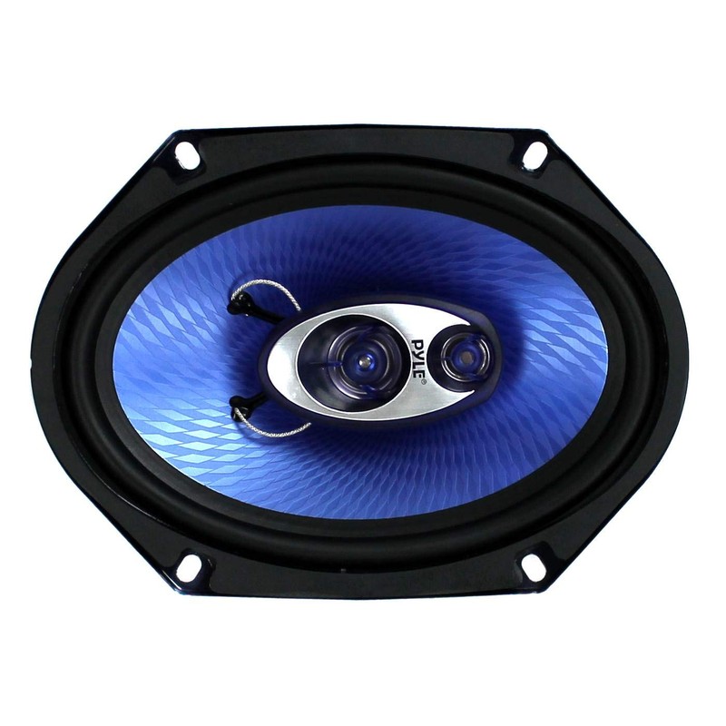 Pyle PL683BL 6x8" 720 Watt 3-Way Car Coaxial Audio Speakers