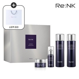 ReNK Re:NK [Gift Set] Nourishing/Moisturizing Basic Skincare 4-Piece Set - 2. Ultimate Face Up 4 Types / 리엔케이 [선물세트] 영양/수분 기초 스킨케어 4종세트 - 2.얼티밋 페이스업 4종