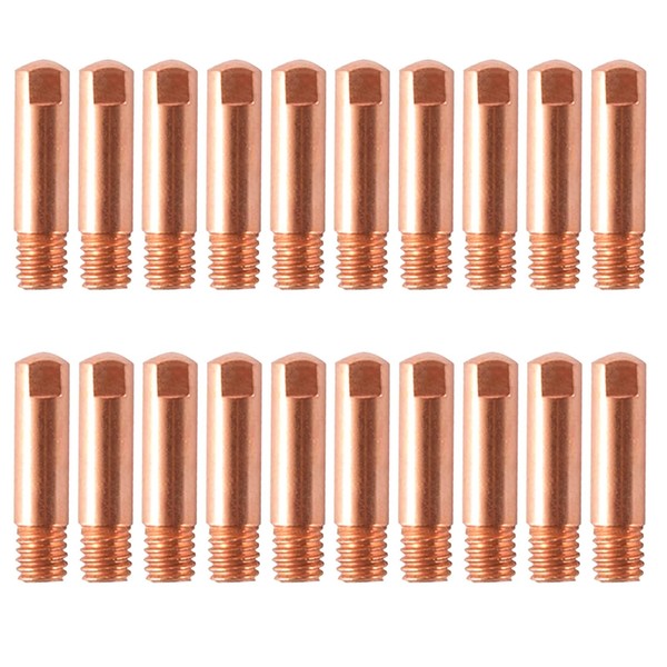 kingsea 20 Pcs MIG Welding Contact Tips 0.035"(0.9 MM) Copper