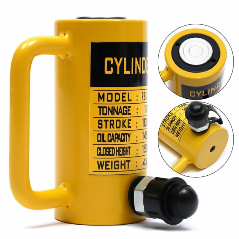 CP-180 Manual Hydraulic Hand Pump, 10 Ton Hydraulic Short Jack