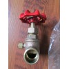 Red-white Valve Corp Plumbing Stop Valve with Drain. brass 1/2"