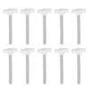 QUARKZMAN Pack of 10 Thumb Screws with T Wing Knobs,