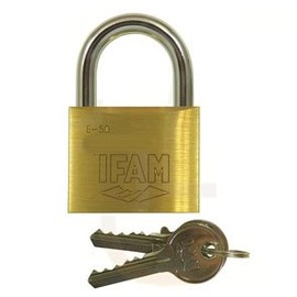 Ifam E40 Brass Padlock 40mm KA1