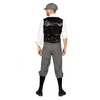 shoperama 20s Peaky Blinders Suit Knickerbocker Men's Costume Black and