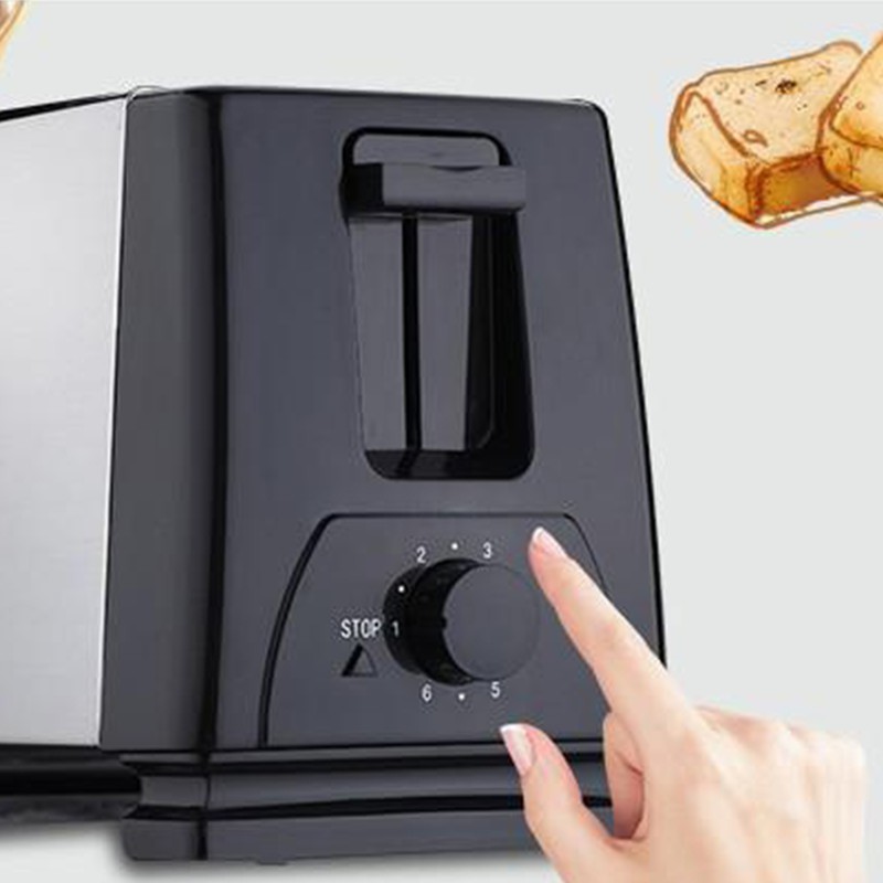 BH 002 Automatic Toaster Multifunctional 2 Slice Toaster Home Breakfast