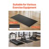 VEVOR Treadmill Mat for Carpet Floor 1/4" Thick 30"x72" Exercise